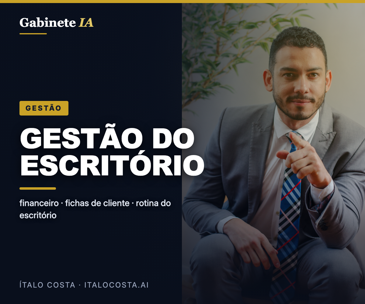 IA para Gestão de Escritório Jurídico