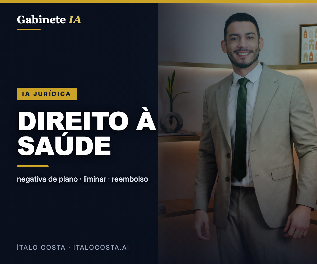 IA Jurídica: Direito à Saúde para Advogados — Planos e Liminares
